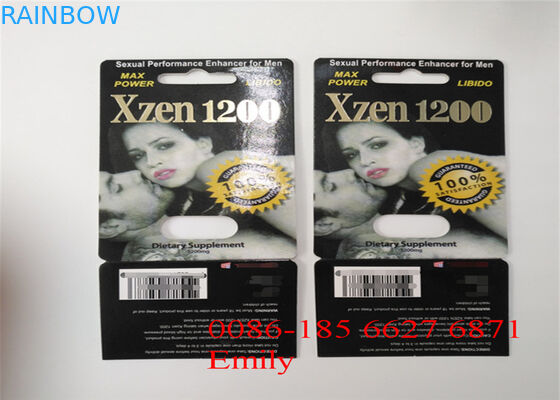 Opakowanie kartonowe z bibułką dla wszystkich kapsuł FX9000 Penis Power Capsules