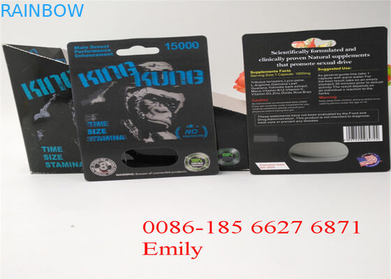 Opakowanie kartonowe z bibułką dla wszystkich kapsuł FX9000 Penis Power Capsules