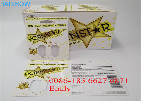 Opakowanie kartonowe z bibułką dla wszystkich kapsuł FX9000 Penis Power Capsules
