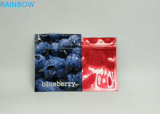 Thress Side Seal Foliowe etui do pakowania, Zip Lock Folia do pakowania worków do materiału siewnego Flower Leave