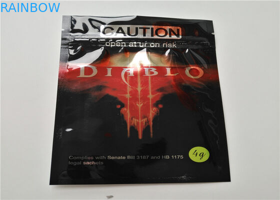 Pojemnik na kadzidełka z Rhino Enhancer z matowym wykończeniem, zamykany na zamek błyskawiczny