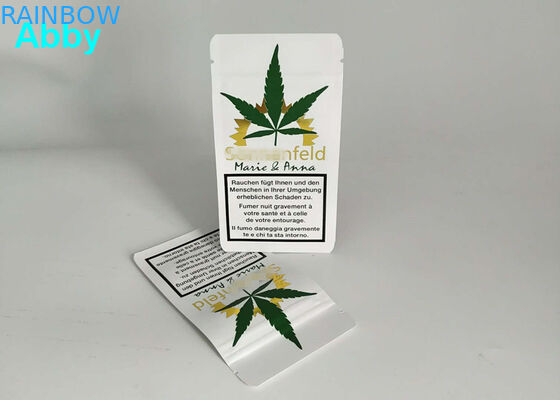 Drukowanie złoto matowe torby z folii aluminiowej Barierę boczną gazową z boku 10000 MOQ