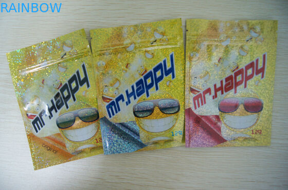 Plastikowe torby na zamek błyskawiczny z tworzywa sztucznego 8 kolorów dla CBD Produkt 46 * 33 * 30 cm