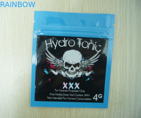 Opakowanie z ziołami o wysokiej barwie, torby plastikowe z tworzywa sztucznego na zamek błyskawiczny