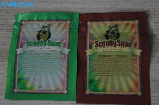 Woreczek z laminowanego materiału: wklęsłodruk z okrągłym otworem do zawieszania