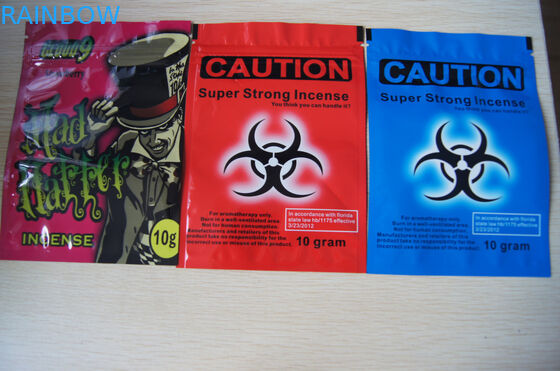 Woreczek z laminowanego materiału: wklęsłodruk z okrągłym otworem do zawieszania