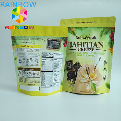 Błyszczące torby foliowe laminowane folią aluminiową 100mircon do pieczenia ciastek