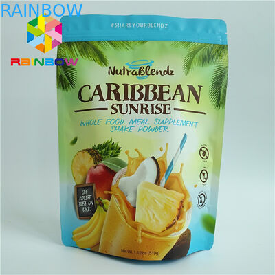 Błyszczące torby foliowe laminowane folią aluminiową 100mircon do pieczenia ciastek