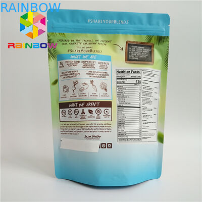 Błyszczące torby foliowe laminowane folią aluminiową 100mircon do pieczenia ciastek