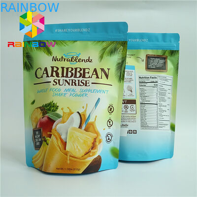 Błyszczące torby foliowe laminowane folią aluminiową 100mircon do pieczenia ciastek