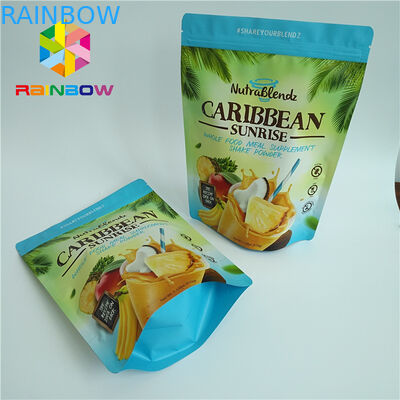 Błyszczące torby foliowe laminowane folią aluminiową 100mircon do pieczenia ciastek