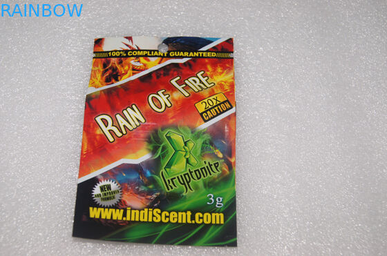 Wnęka drukująca Trzy boczne worki z uszczelkami Mylar Folia z górnym uchwytem Ipper