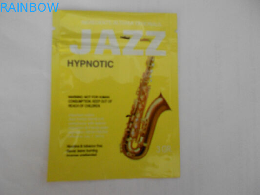 Saszetka na torebki z tworzywa sztucznego z materiałem spożywczym w kolorze CMYK