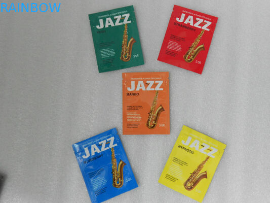 Saszetka na torebki z tworzywa sztucznego z materiałem spożywczym w kolorze CMYK