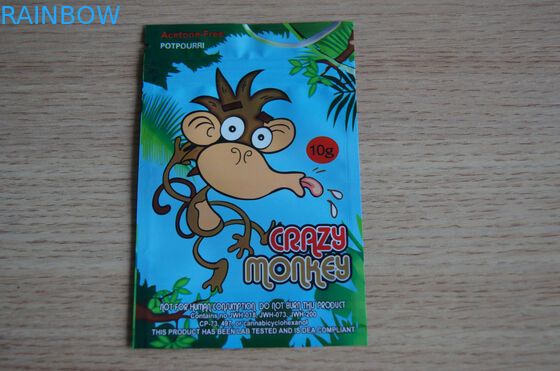 40mg Plastikowe torby na zamek Gold Stamping Air - Barrier 100 Micron Thickness