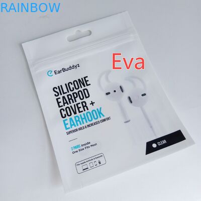 Plastikowe torby do pakowania z zamkiem wklęsłym Wklęsłodruk na powierzchni z otworem w kształcie euro