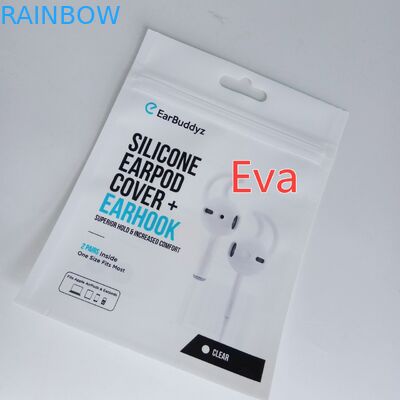 Plastikowe torby do pakowania z zamkiem wklęsłym Wklęsłodruk na powierzchni z otworem w kształcie euro