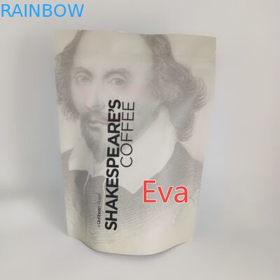 Torebki ze srebrnego plastiku do stawiania w torebkach 500g nietoksyczne do pakowania kawy w proszku