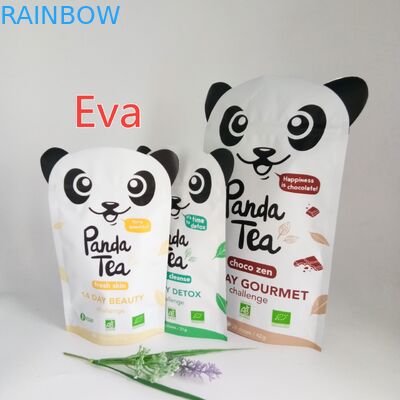 Torebki ze srebrnego plastiku do stawiania w torebkach 500g nietoksyczne do pakowania kawy w proszku