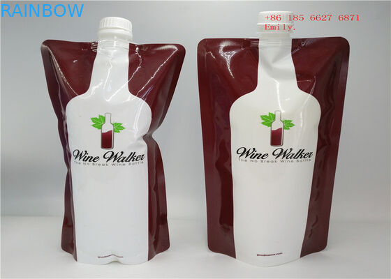 Wielokrotnego użytku Etui na woreczki do wycierania Opakowanie z tworzywa sztucznego wyciska Food Grade na sok owocowy