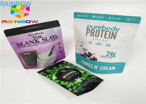 Niestandardowe Drukowane Herbaty Recyklingu Niestandardowe Zip Folia Aluminiowa Opakowania do Herbaty Żywności Ziplock Mylar Woreczek Do Kawy Puder