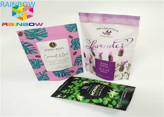 Niestandardowe Drukowane Herbaty Recyklingu Niestandardowe Zip Folia Aluminiowa Opakowania do Herbaty Żywności Ziplock Mylar Woreczek Do Kawy Puder