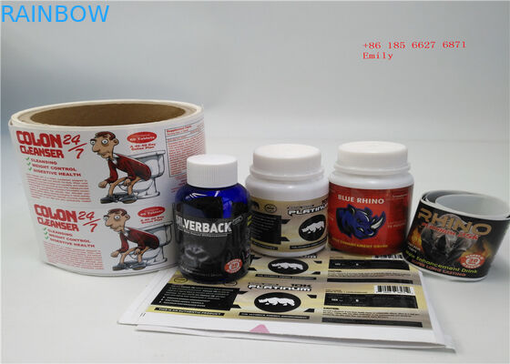 Adhesive Waterproof 3D Shrink Sleeve Labels