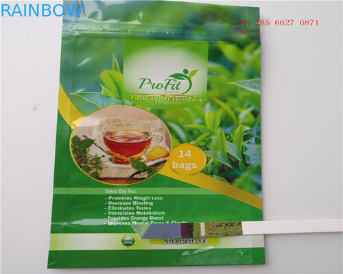 Opakowania z Detox Torby na herbatę Opakowanie z materiałem VMPET Bez zapachu i smaku