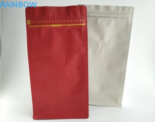 Hang Hole Ziplock Stand Up Walizki Good Barrier Against Moisture For Coffee Tea