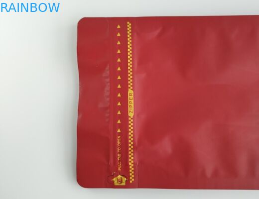 Hang Hole Ziplock Stand Up Walizki Good Barrier Against Moisture For Coffee Tea