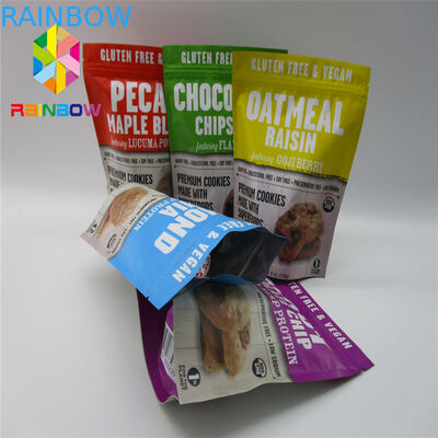 Drukowanie grawerowe worek z przekąskami 8 kolorów z materiałem wielowarstwowym