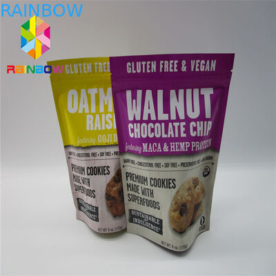 Drukowanie grawerowe worek z przekąskami 8 kolorów z materiałem wielowarstwowym