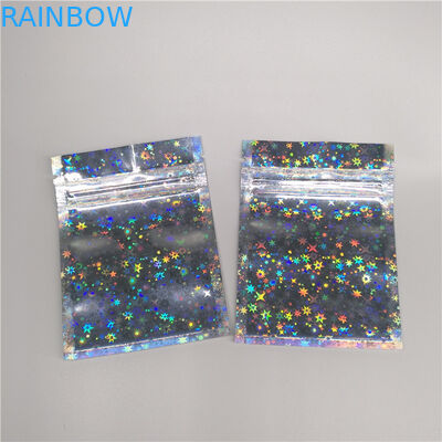 Torebki foliowe z zamknięciem na proszek Małe opakowanie Trzy boczne pieczęcie do ziołowych i herbat