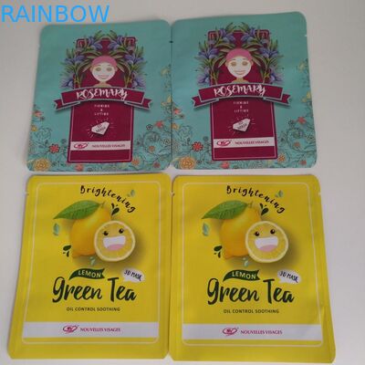 Matka Plastic Maska twarzy opakowanie Holograficzne szczelinowanie z laserową linia zamka