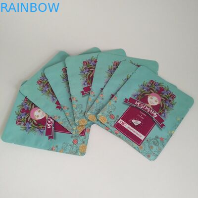 Matka Plastic Maska twarzy opakowanie Holograficzne szczelinowanie z laserową linia zamka