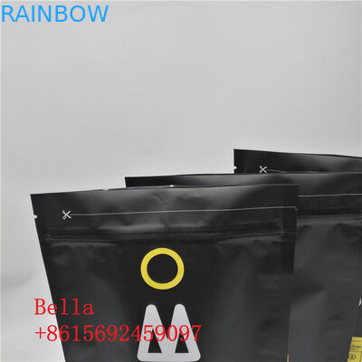 Torby papierowe Kraft z pokrytym folią papierem do recyklingu Grubość niestandardowa