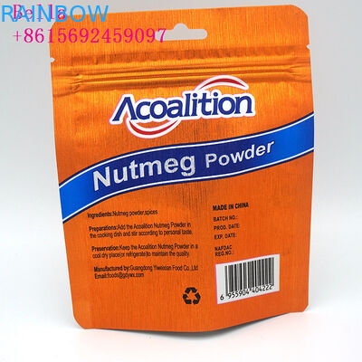 Folia aluminiowa woreczki foliowe z tworzywa sztucznego, worki do pakowania na stojąco dla przemysłu spożywczego