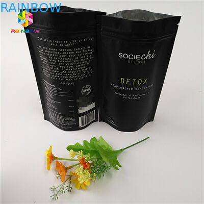 Laminatowy worek z przekąskami Mylar, aluminiowa folia, torba z zamkiem dla wołowiny