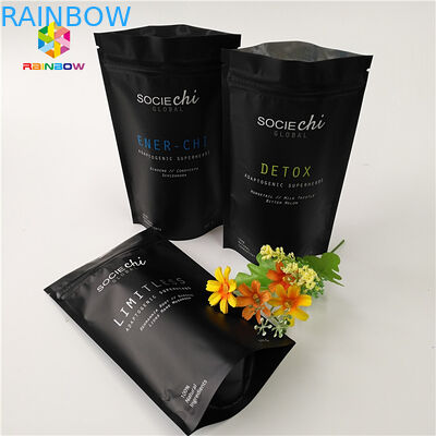 Laminatowy worek z przekąskami Mylar, aluminiowa folia, torba z zamkiem dla wołowiny