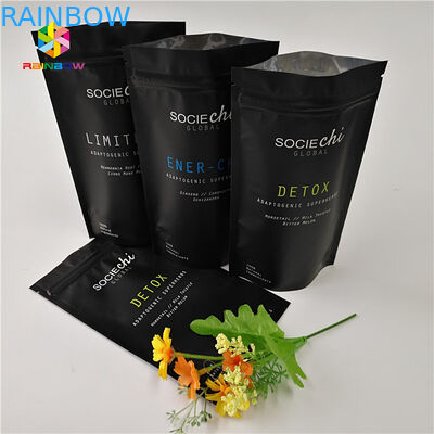 Laminatowy worek z przekąskami Mylar, aluminiowa folia, torba z zamkiem dla wołowiny