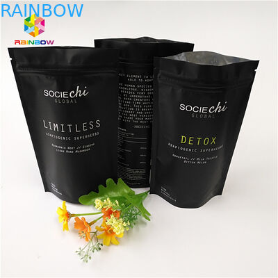 Laminatowy worek z przekąskami Mylar, aluminiowa folia, torba z zamkiem dla wołowiny