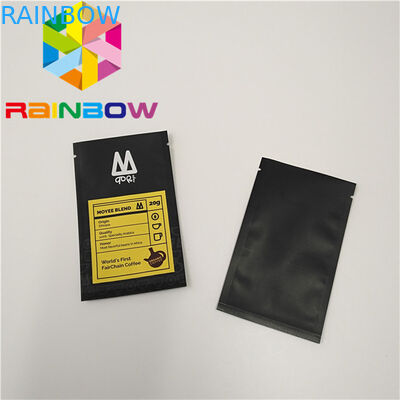 60g Food Grade Coffee Packaging Bags Custom Printing SGS Certified With Window