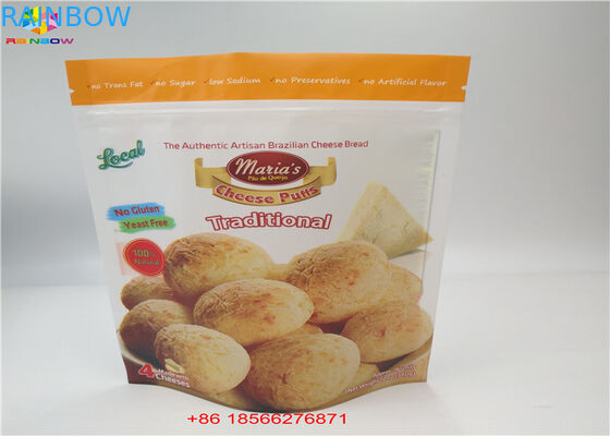 Torebki z folii aluminiowej Opakowania z tworzywa sztucznego Trzy strony zapieczętowane topem Ziplock