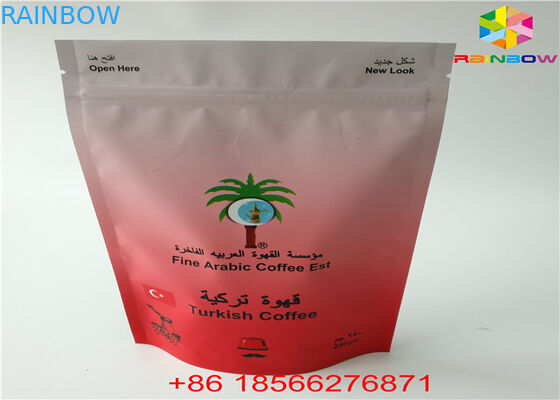 Ziplock Tear Notches Odporne na wilgoć Stand Up Pouch Day Pack Torby aluminiowe do przekąsek