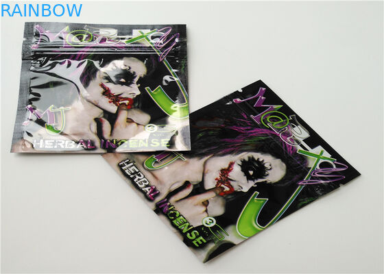 SGS Herbal Incense Packaging Folia hologramowa Vape Cartridge Mini Mylar Ziplock Bags