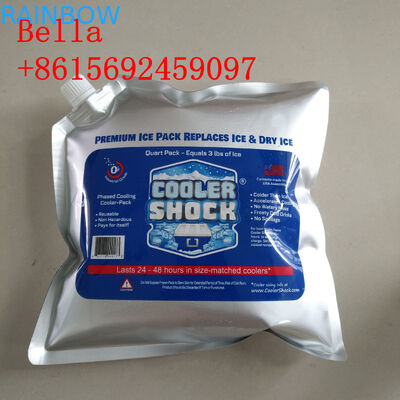 Opakowania na napoje, płynne worki, laminowane plastikowe worki z zębami do napojów