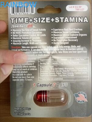 Pigułki kapsułki Rhino 69/7 Matowe / błyszczące wykończenie powierzchni