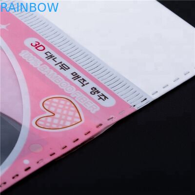 Opp / Cpp Printing Dostosowane opakowanie promocyjne Wyczyść plastikowa torba kosmetyczna