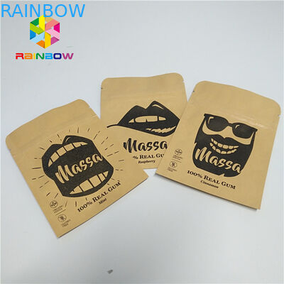 Pill Foliowe etui do pakowania Spersonalizowane opakowanie papierowe z trzema stronami