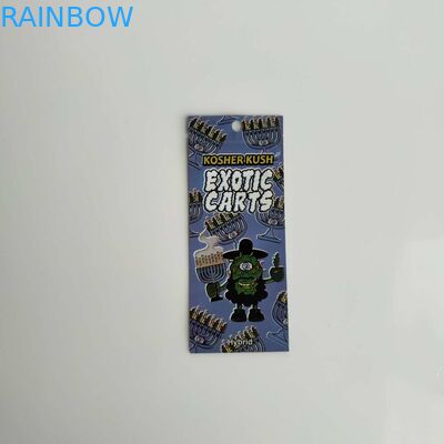 Opakowania wielokrotnego użytku Torby plastikowe Torby egzotyczne Torebka Mylar Gold Tip Ziplock